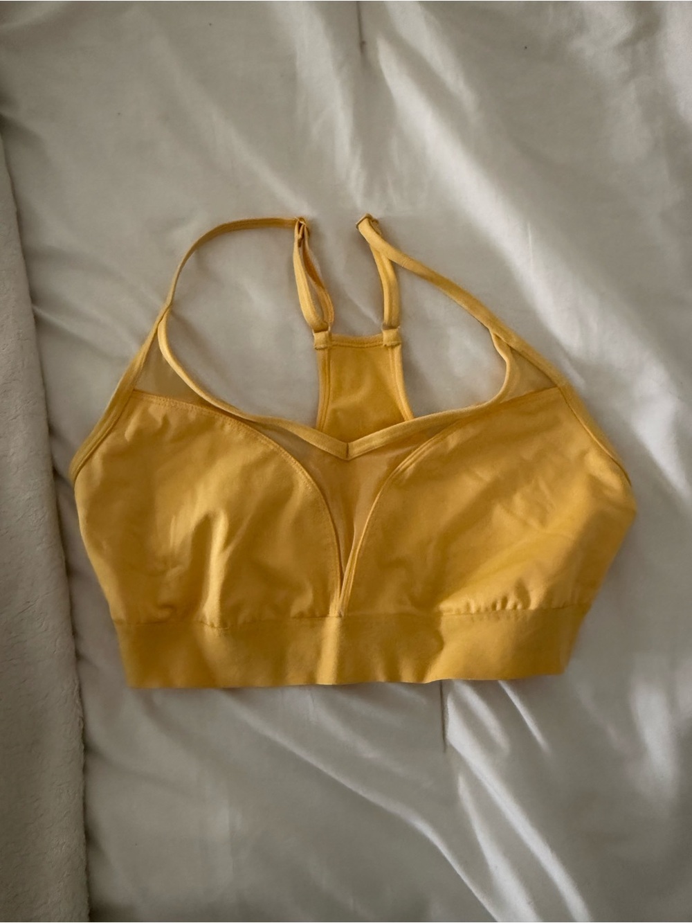 Victoria’s Secret Yellow Seamless Racerback Bralette